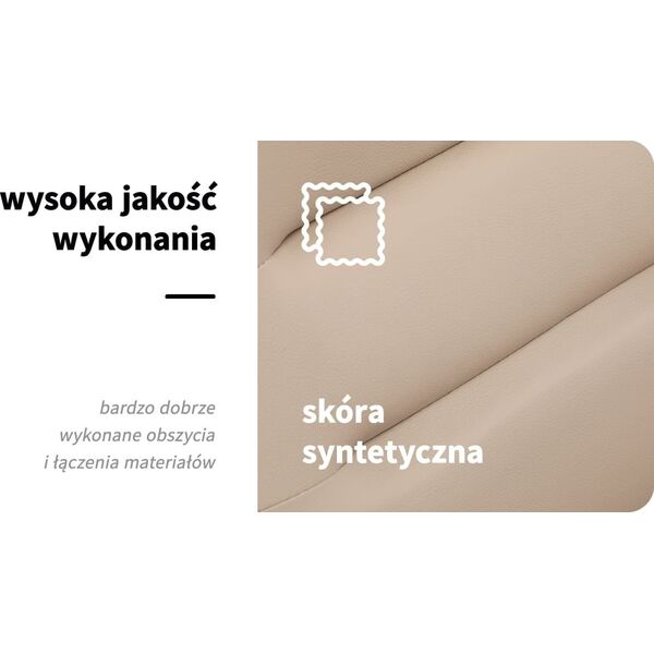 Activeshop Gabbiano fotel fryzjerski Monaco beżowy