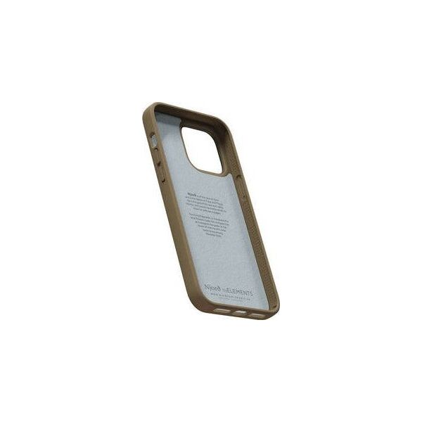 Njord by Elements Njord "Comfort+" Cover for Apple iPhone 14 Pro, camel standard