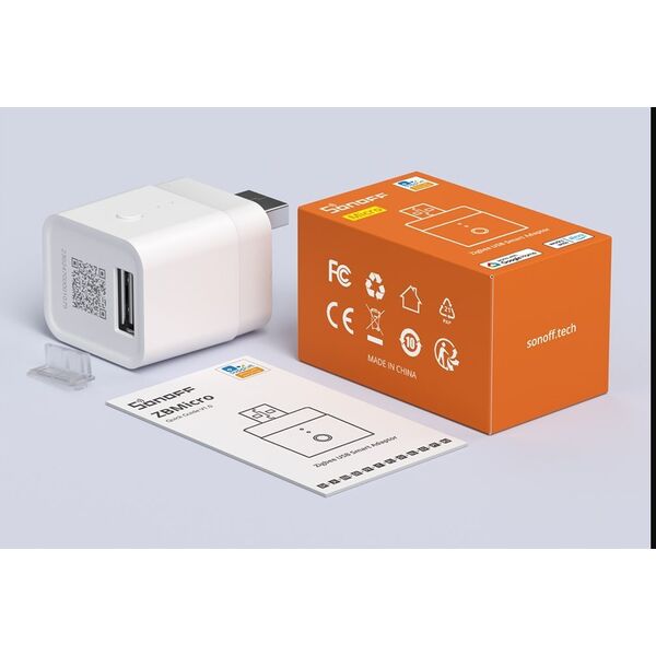 Sonoff Inteligentny adapter, przełącznik USB ZigBee SONOFF ZBMicro (max 36W)