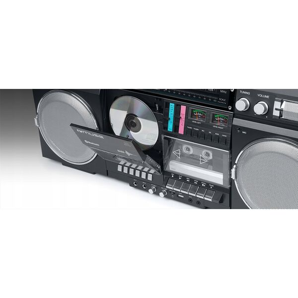 Radioodtwarzacz Muse BOOMBOX MUSE M-380 GB GHETTO czarny