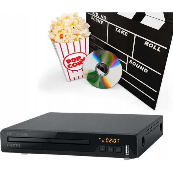 Odtwarzacz DVD Muse ODTWARZACZ DVD MUSE M-55 DV