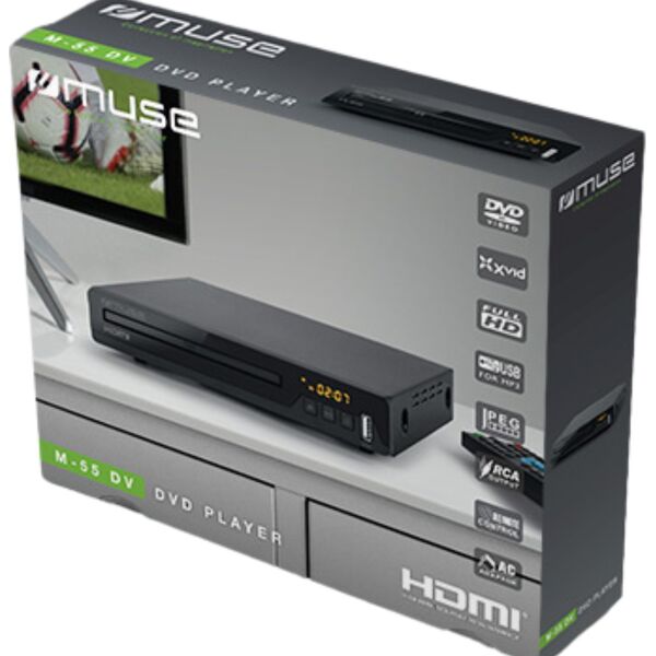 Odtwarzacz DVD Muse ODTWARZACZ DVD MUSE M-55 DV