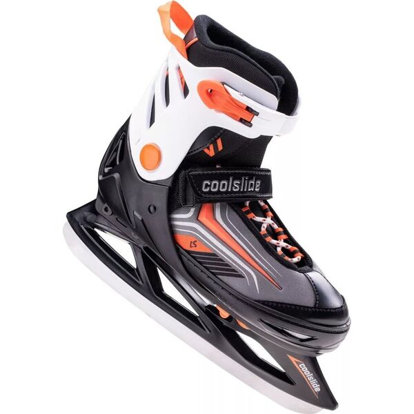 CoolSlide Dziecięce łyżwy rekreacyjne Coolslide HANOVER YB black/orange rozmiar 31-34