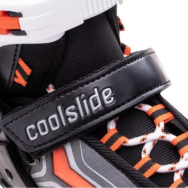 CoolSlide Dziecięce łyżwy rekreacyjne Coolslide HANOVER YB black/orange rozmiar 31-34