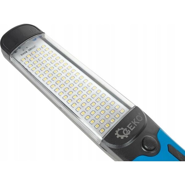 Geko Lampa warsztatowa LED 230V 15W z magnesem, hakiem i kablem 5m (40)