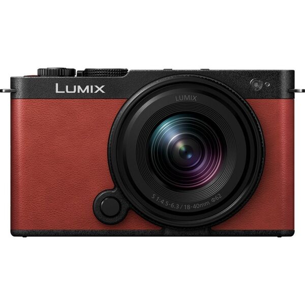 Aparat Panasonic Lumix S9 czerwony + 18-40mm f/4.5-6.3 (DC-S9NE-R)