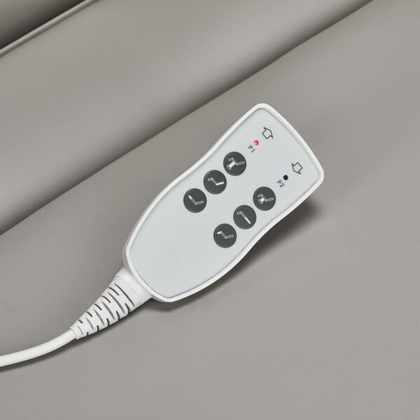 Activeshop Fotel kosmetyczny elektr. Azzurro 891 szary