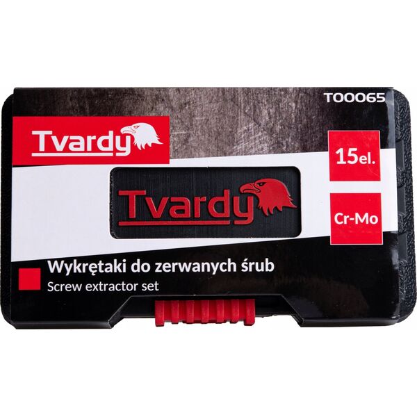 Tvardy Wykrętaki do zerwanych śrub 15el. Cr-Mo (20)
