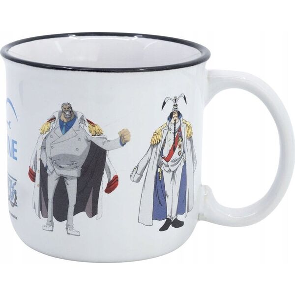 Stor Stor - One Piece Tasse aus Keramik 400ml - Marine Admirale Motiv
