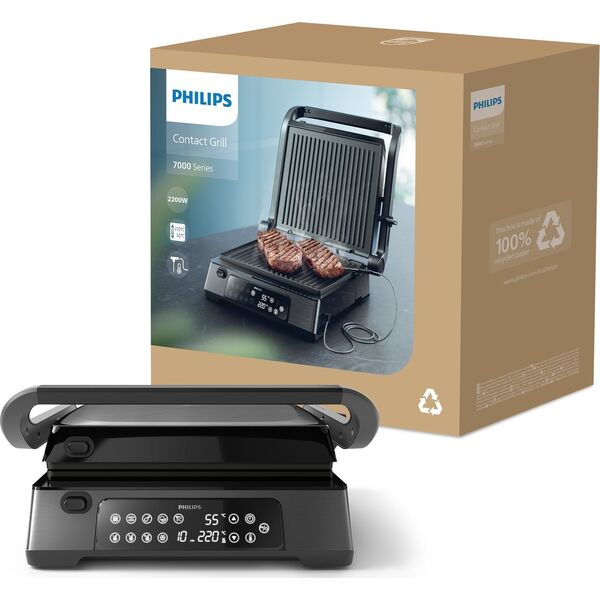 Grill elektryczny Philips Philips 7000 series Contact Grill HD6307/70