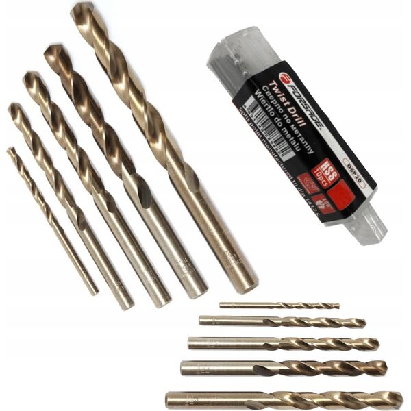 Wiertło Forsage Wiertło do metali  4.4mm HSS+Co (10szt)