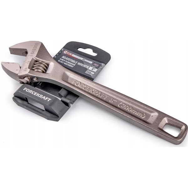 Forcekraft Klucz nastawny płaski Profi CRV 8"-200mm