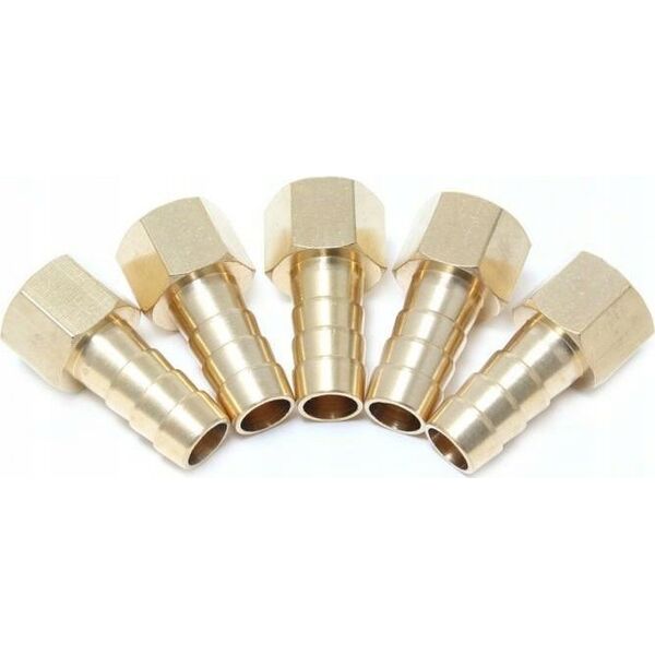 Forsage Króciec pneumatyczny gwint wewnętrzny 1/4" "jodełka" 8mm - kpl. 5szt.
