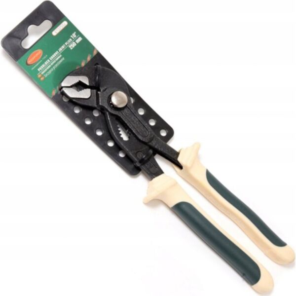 Rockforce Szczypce przestawne hydrauliczne z drobnym suwiem i przyciskiem stabilizującym CR-V 8"-200mm