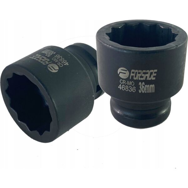 Forsage NASADKA UDAROWA GŁĘBOKA 3/4” 36mm 12-ką tna