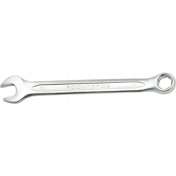 Rockforce KLUCZ PŁASKO-OCZKOWY 11 mm Cr-V 6-kątny