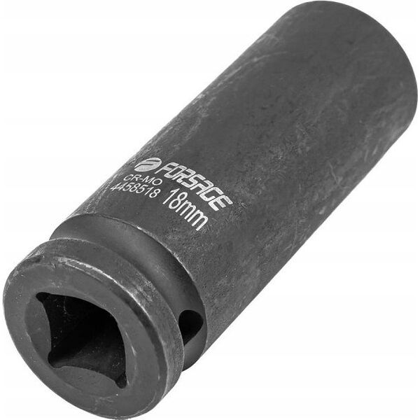 Forsage Nasadka udarowa głęboka 1/2" 18mm (6-kątna)