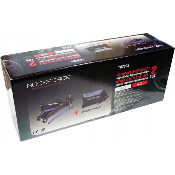 Rockforce KLUCZ PŁASKO-OCZKOWY 9 MM L-135 MM Cr-V