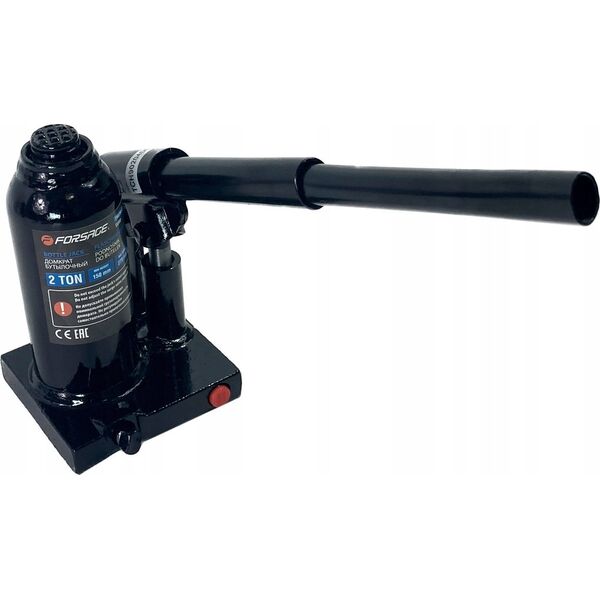 Forsage Lewarek hydrauliczny 2t z zaworem (h min 150mm, h max 278mm, waga 2,6 kg) w walizce