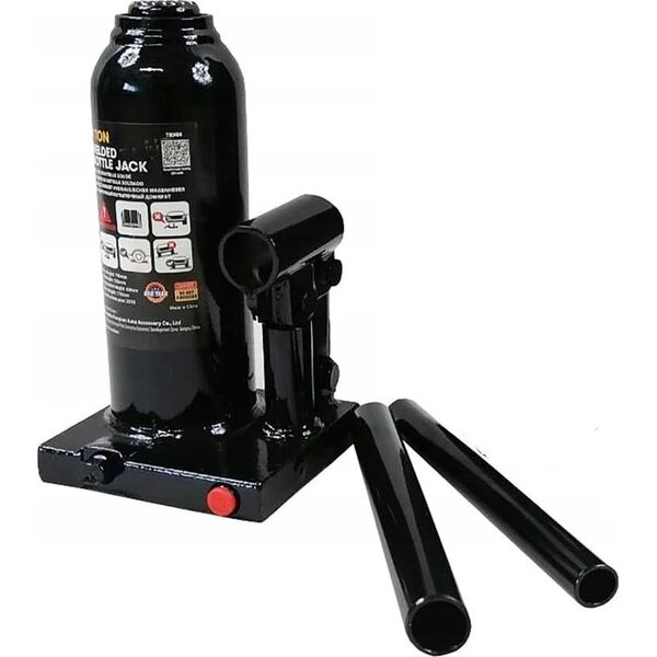 Forsage Lewarek hydrauliczny 2t z zaworem (h min 150mm, h max 278mm, waga 2,6 kg) w walizce