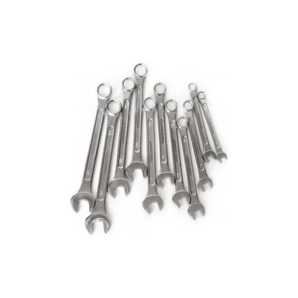 Forcekraft Zestaw kluczy płasko-oczkowych 25el. (6-32mm) Cr-V