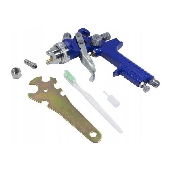 Forcekraft Pistolet lakierniczy dysza 1.4 mm zbior nik 600 ml