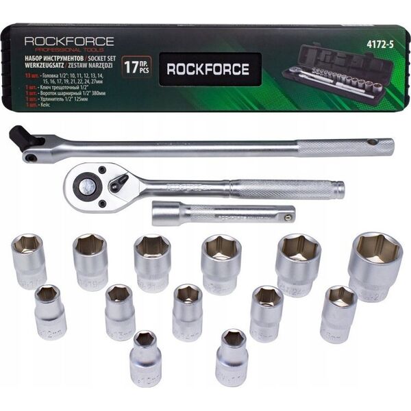 Rockforce ZESTAW NASADEK GRZECHOTKA 1/2 NASADKI 1 7el PREMIUM