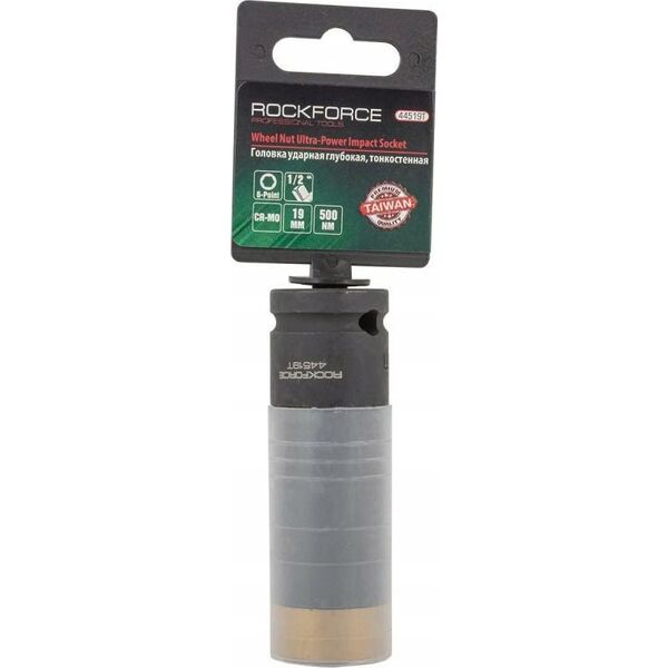Rockforce Nasadka udarowa cienkościenna głęboka z osłoną 19mm 1/2"