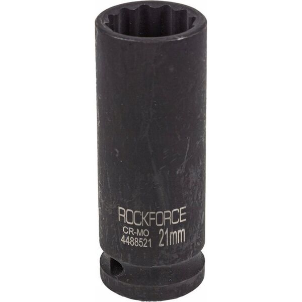Rockforce Nasadka udarowa głęboka 1/2" 21mm (12-kątna)