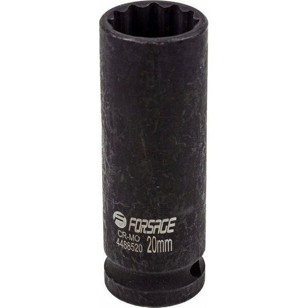 Forsage Nasadka udarowa głęboka 1/2" 20mm (12-kątna)