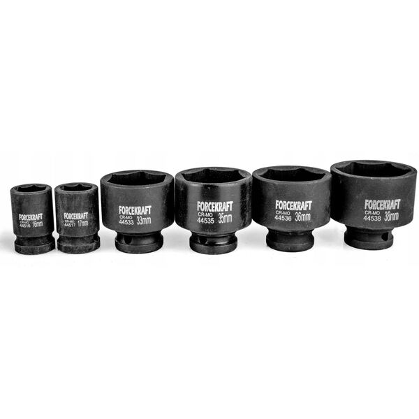 Forcekraft Nasadka udarowa głęboka 43mm 3/4" (6-kątna)