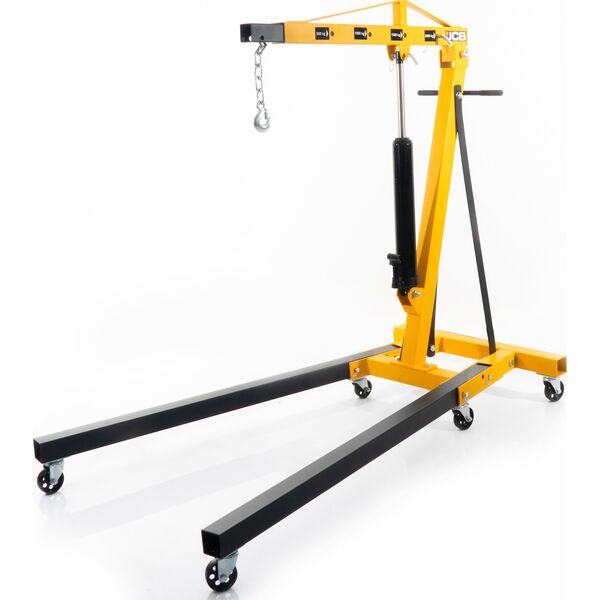 JCB Żuraw warsztatowy 2t hydrauliczny składany podnośnik do silników (długość wysięgnika: 365-1930mm)