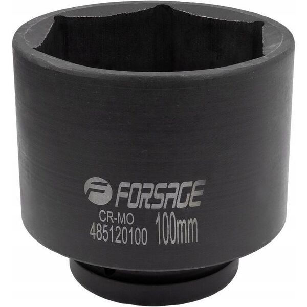 Forsage Nasadka udarowa głęboka 100mm 1" (6-kątna)