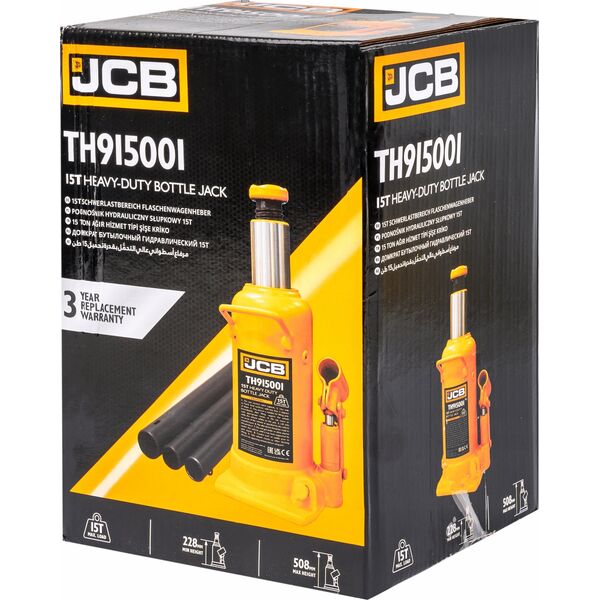 JCB Podnośnik hydrauliczny słupkowy 15t (h min 280mm, h max 508mm)