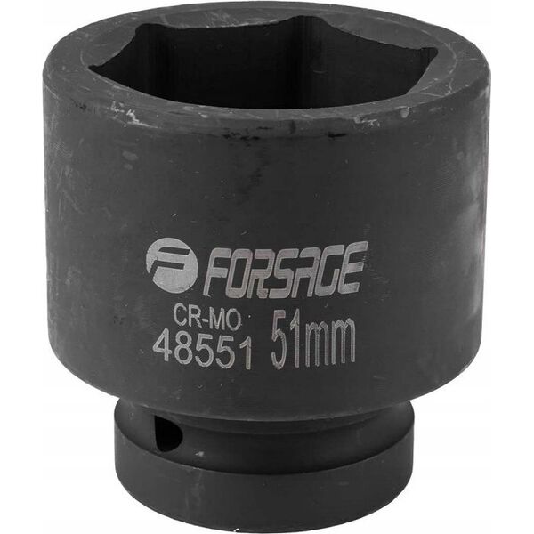 Forsage Nasadka udarowa 1" 51mm (6-kątna)