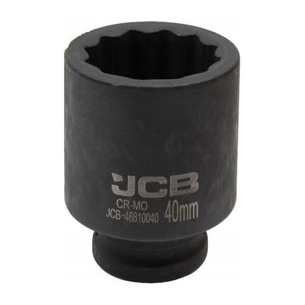 JCB Nasadka udarowa głęboka 3/4" 40mm (12-kątna)