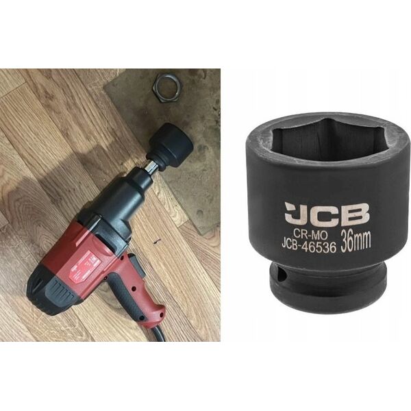 JCB Nasadka udarowa 3/4" 30mm (6-kątna)