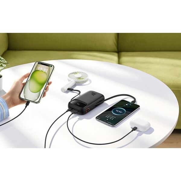Powerbank Baseus Powerbank Baseus QPow2 20000mAh 30W 2xUSB-C (niebieski)