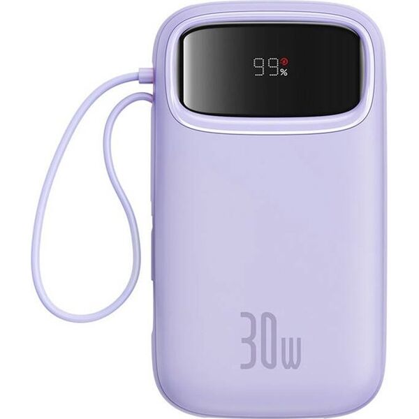 Powerbank Baseus Powerbank Baseus QPow 2 20000mAh 30W 2xUSB-C (fioletowy)