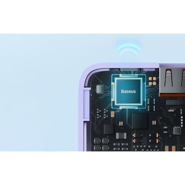 Powerbank Baseus Powerbank Baseus Airpow 10000mAh 20W (fioletowy)