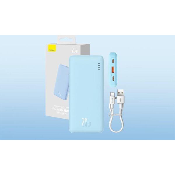 Powerbank Baseus Powerbank Baseus Airpow 10000 mAh 20W (niebieski)