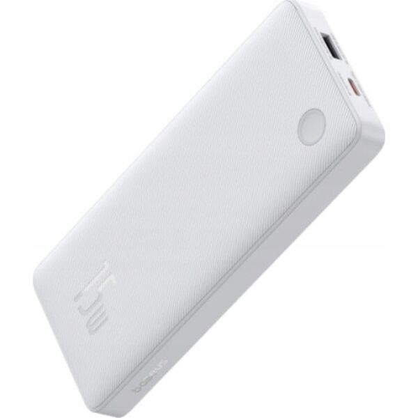 Baseus POWERBANK 10000MAH 15W USB + USB-C WHITE