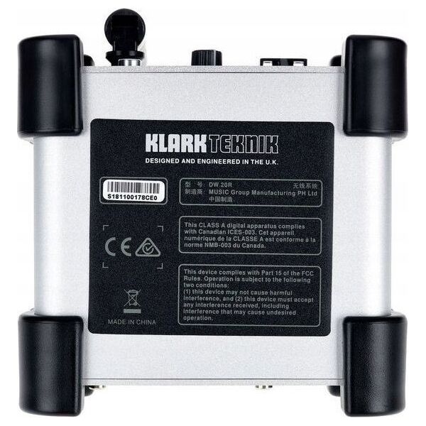 Klark Teknik DW 20R Transmiter sygnału 2,4GHz - odbiornik