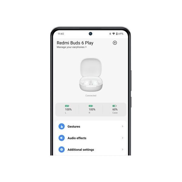 Słuchawki Xiaomi Xiaomi Redmi Buds 6 Play, Mėlyna | Xiaomi