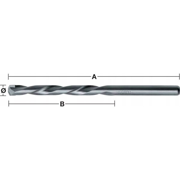 Wiertło Milwaukee ML MILWAUKEE WIERTŁO DO BETONU KPL.8szt. /3-4-5-6-7-8-9-10mm/