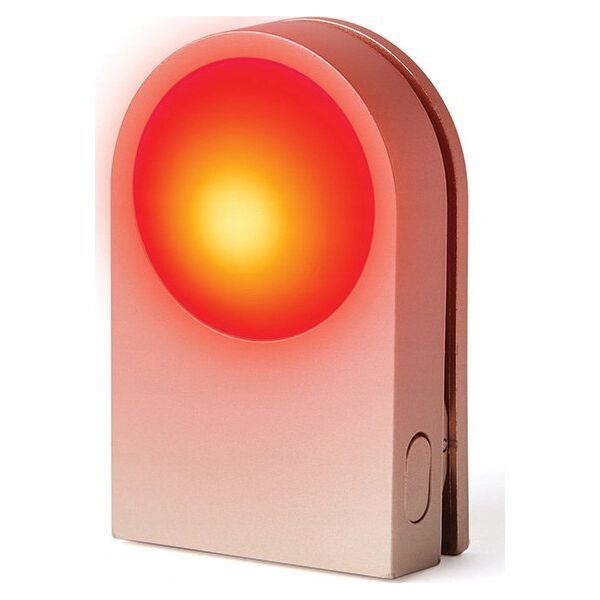 Lampka biurkowa Lexon Lexon Lucie LED clip gold/gold LL121D