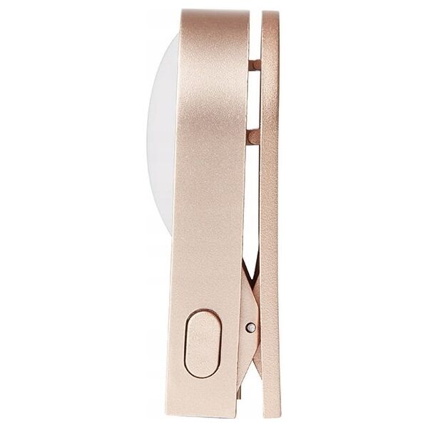 Lampka biurkowa Lexon Lexon Lucie LED clip gold/gold LL121D