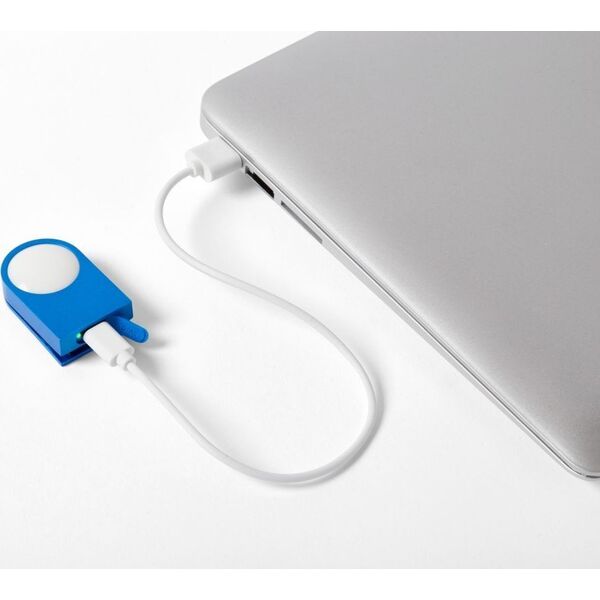 Lampka biurkowa Lexon Lexon Lucie LED clip blue/blue LL121B