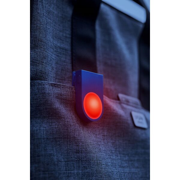 Lampka biurkowa Lexon Lexon Lucie LED clip blue/blue LL121B