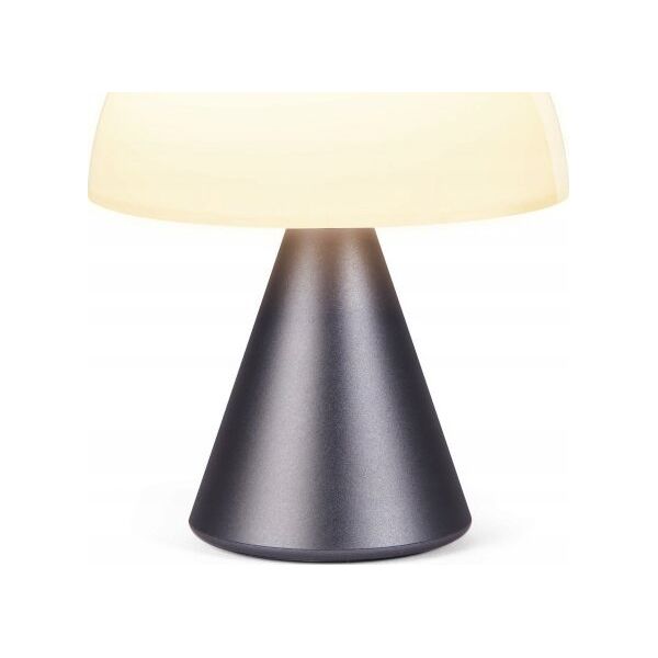 Lampka biurkowa Lexon Lexon Mina M LED lamp dark gray / gun metal LH64MX